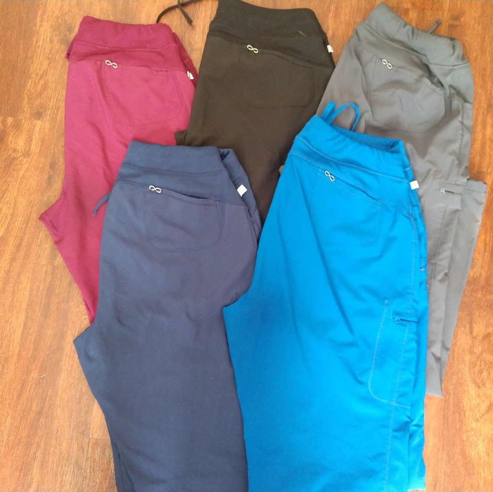 Infinity scrub bottoms